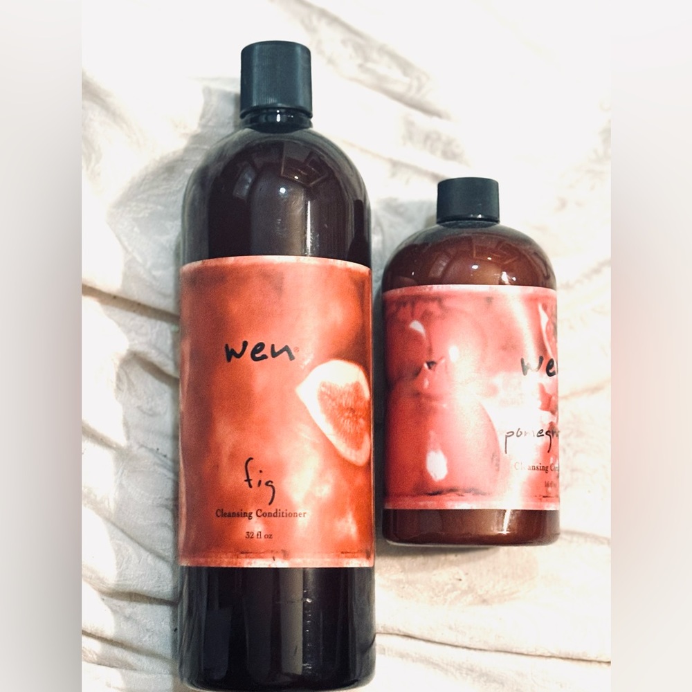 Wen hair cleansing conditioner  treatment pomegranate  new 64oz and 32 oz